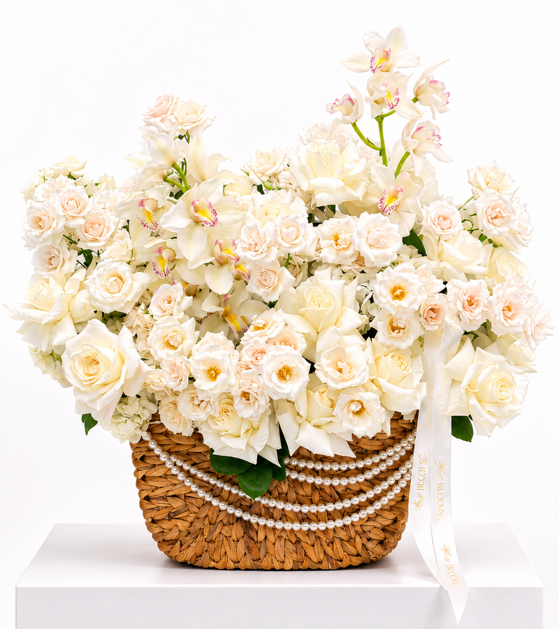 Pearl Ivory Basket