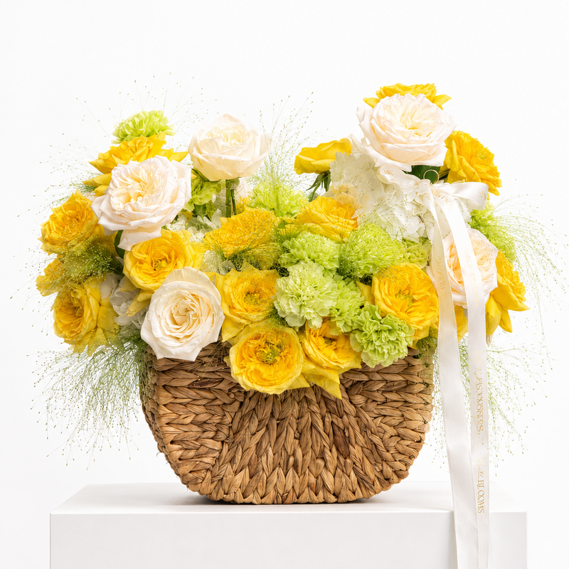 Sunshine Basket | No.21 Blooms Dubai