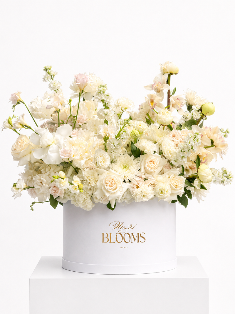 Ivory Royale Grand Hatbox