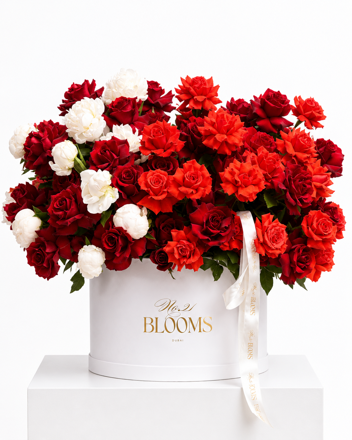 150 Red Roses Luxury Box