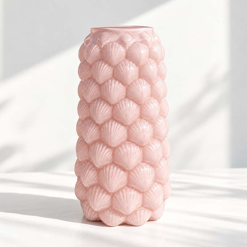 Coquille Rose Vase